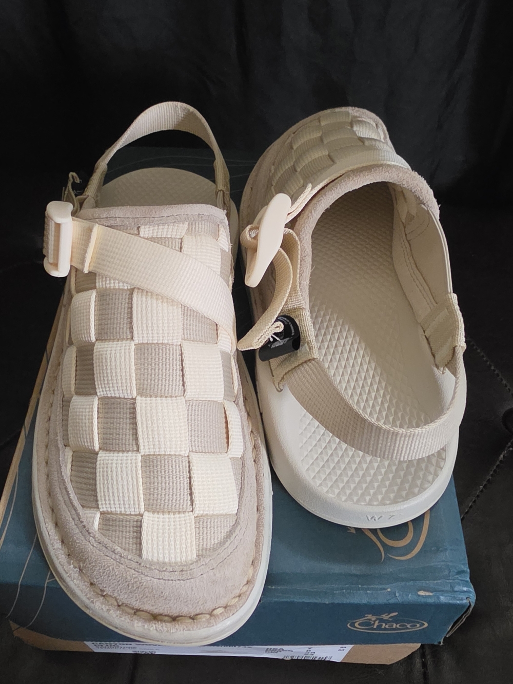 Chaco Canyon Woven Clog in Sandstone - Picture 3 of 5